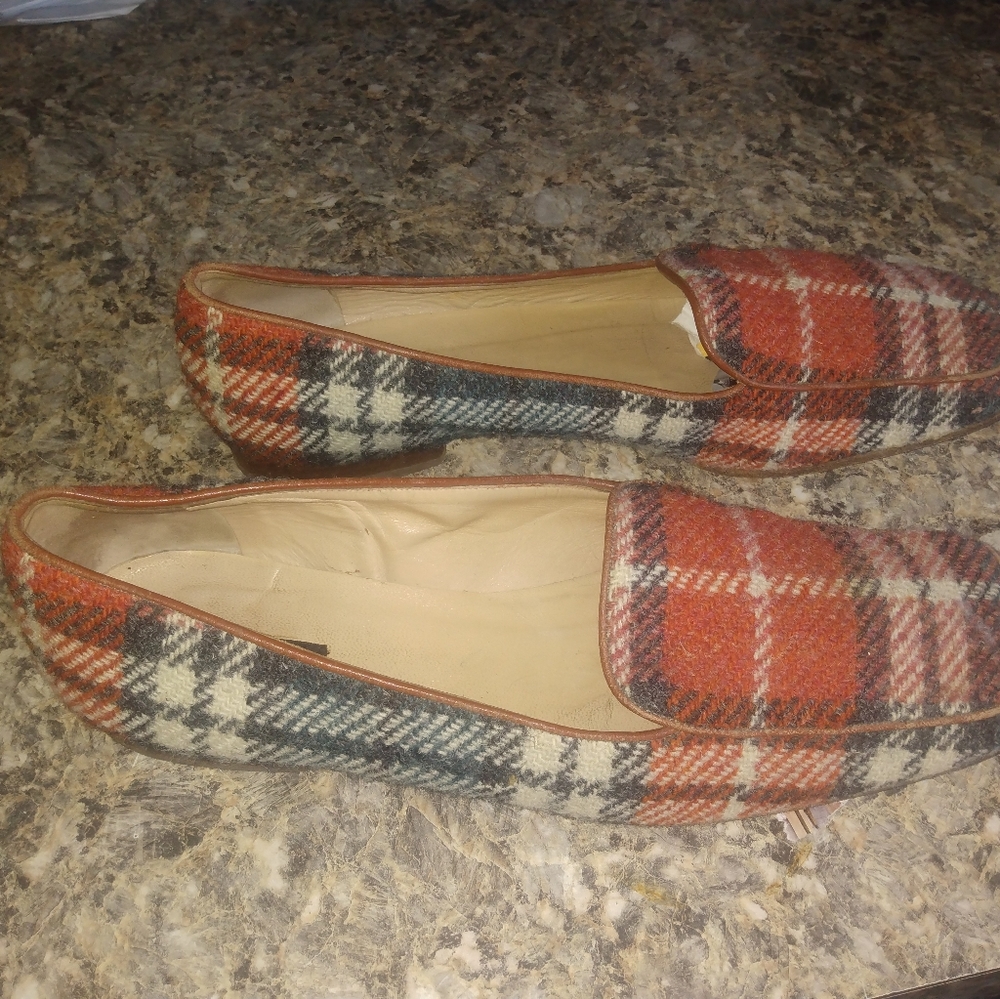 Kate Spade Women's Scotch Monogram Low Heel Shoes Size 7.5B (58)